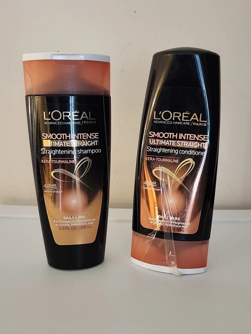 L’Oréal Smooth Intense Ultimate Straightening Shampoo and Conditioner